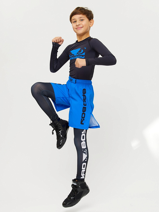 Детские Шорты для MMA Bad Boy Pro Series 2.0 синий/черный