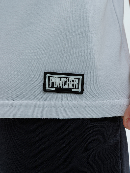 Футболка детская Puncher ФБ России 5.0 белая