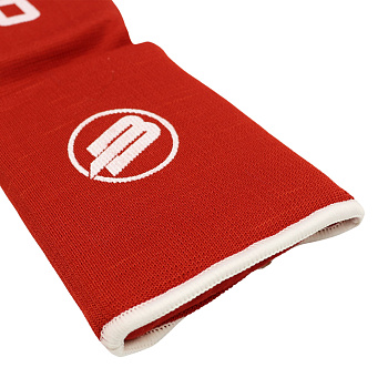 Защита голеностопа BoyBo красная х/б,BF243