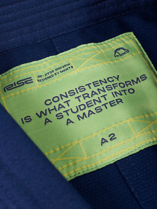 Кимоно MANTO "RISE 2.0" BJJ GI navy blue