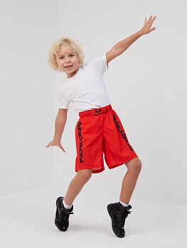 Детские Шорты для MMA Bad Boy Pro Series 2.0 красный/черный 