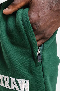 Джоггеры East Street BOXRAW зеленый