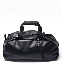 Сумка-рюкзак Puncher Экокожа, унисекс, черный М