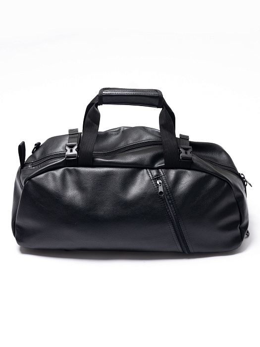 Сумка-рюкзак Puncher Экокожа, унисекс, черный М