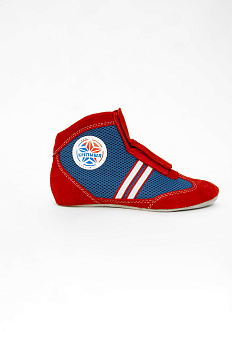 Борцовки для самбо «Атака Юниор» Красно-синий