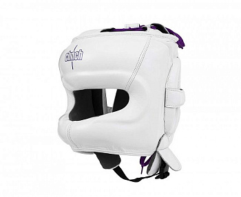 C160 Шлем боксерский с бампером Clinch Undefeated белый