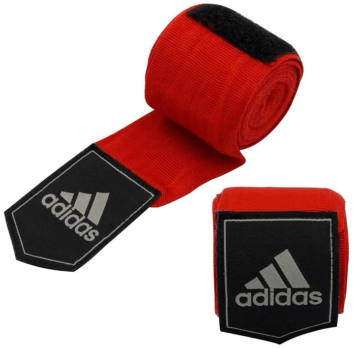 adiBP032 Бинт эластичный Mexican Style Boxing Crepe Bandage красный