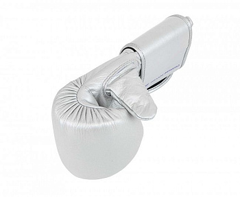 C167RT Перчатки снарядные Clinch Bag Mitts Undefeated Russian Team серебристые