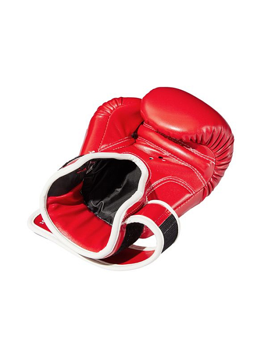 Перчатки боксёрские винил 80 красный