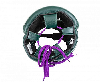 C162 Шлем боксерский Clinch Undefeated темно-зеленый