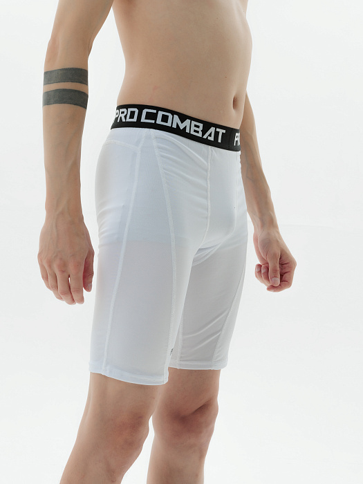 Компрессионные шорты 3.0 Puncher белые