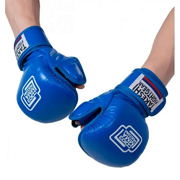 Перчатки Союз ММА TFG blue