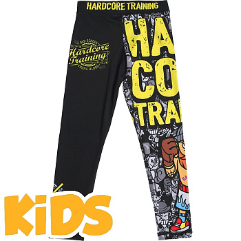 Детские леггинсы Hardcore Training Doodles