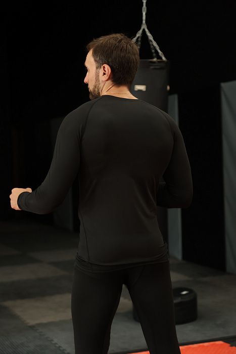 Рашгард компрессионный Puncher 1.0 L\S черный