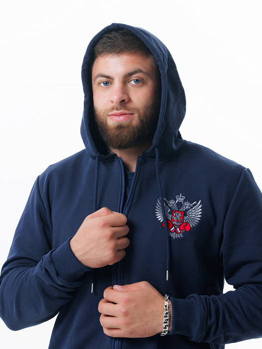 Толстовка ФБ России т. синий 5.0