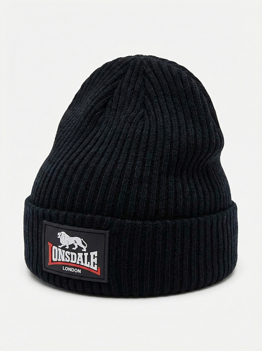 Шапка Lonsdale Pinmore черн.