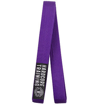 Пояс для кимоно Hardcore Training Premium Purple