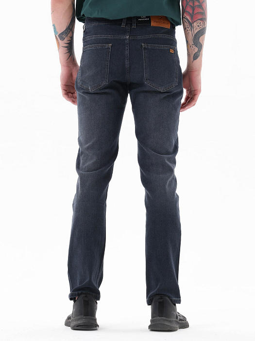  Джинсы прямые PUNCHER 2007 серый