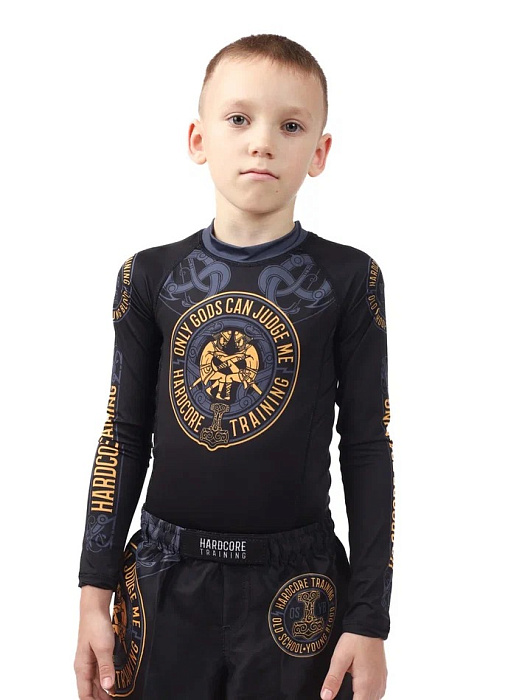 Детский рашгард Hardcore Training Glima LS