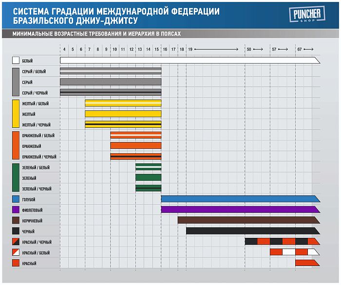 adiBJJB-C Adidas Пояс для джиу-джитсу Club белый