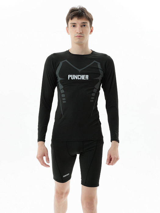 Компрессионные шорты 3.0 Puncher черные