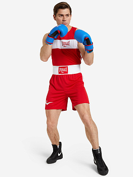 Майка боксерская Elite красн/бел.