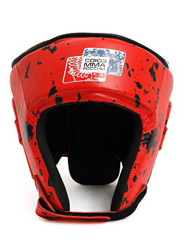 Шлем союз мма России HYBRID красный