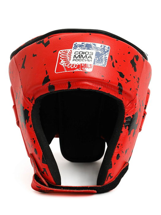 Шлем союз мма России HYBRID красный