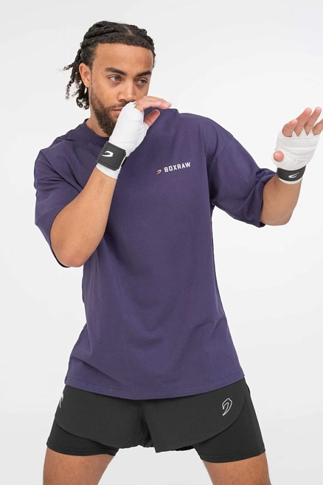 Футболка We Don't Play Boxing BOXRAW Фиолетовый