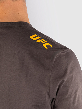 Футболка UFC Fusion by Venum Fight Week Plain Version Brown