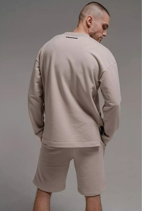 Свитшот оверсайз PUNCHER 5505Б серый