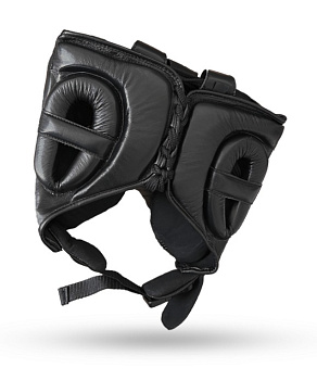 Боксерский шлем Black Devil Mex Head Guard Infinite Force