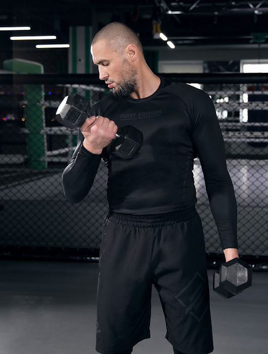 Рашгард мужской BoyBo First Edition, чёрный