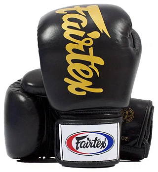 BGV19 Перчатки бокс,Кожа, Цвет: Черный