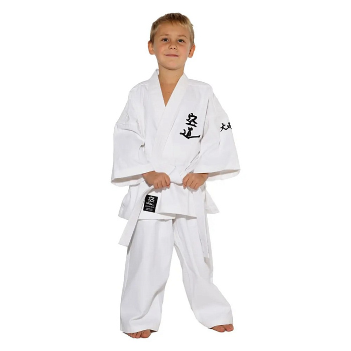 Кимоно д/единоборств Кудо, Белый с поясом