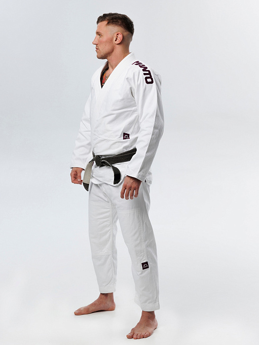 Кимоно MANTO "X5" BJJ GI white - ferozi