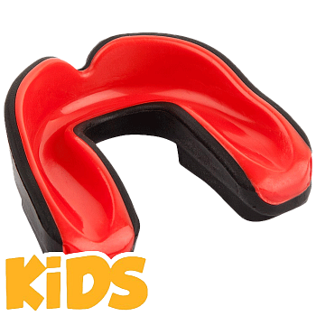 Капа боксерская детская Venum Challenger Black/Red