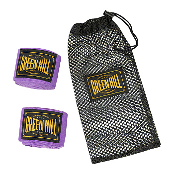 THBHW-08 боксерские бинты Flexfit фиолетовый