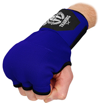 Быстрые бинты Hardcore Training Helmet Blue