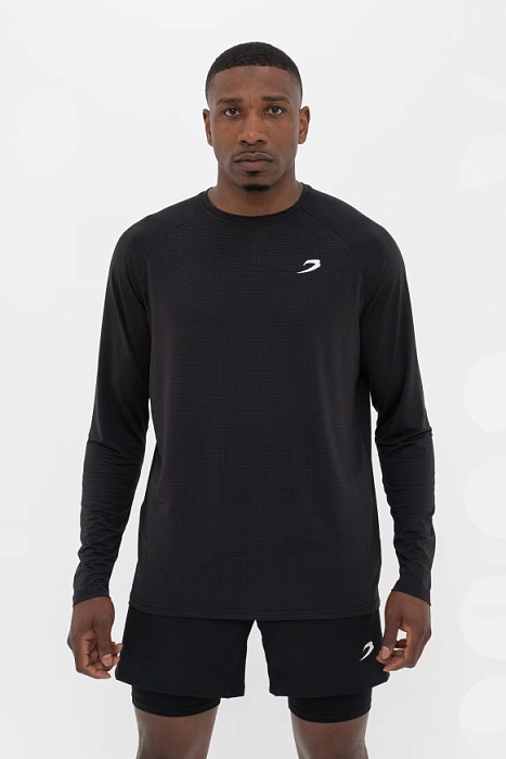 Лонгслив Valdes Черный