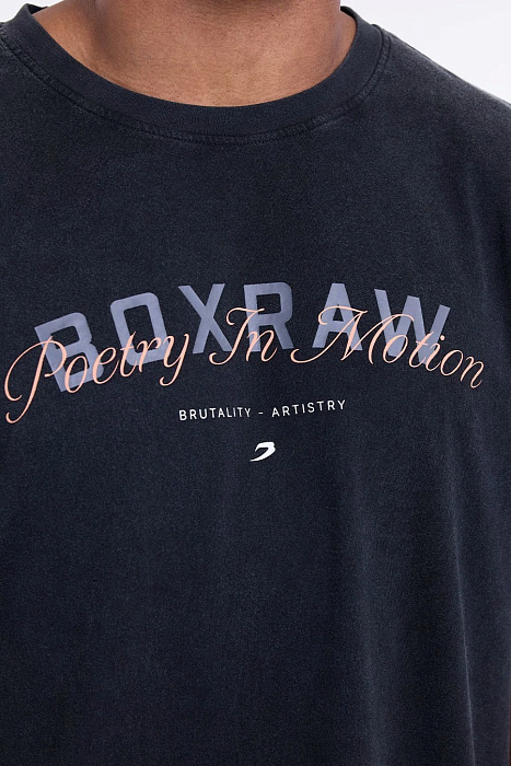 Футболка Poetry In Motion Oversized Черный