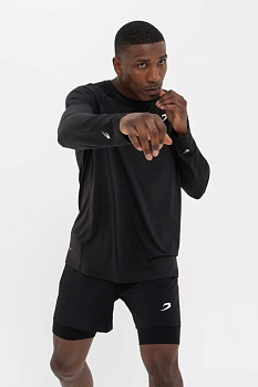 Лонгслив Valdes Черный