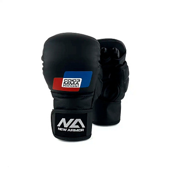 Перчатки NEW ARMOR СОЮЗ ММА RS Черный