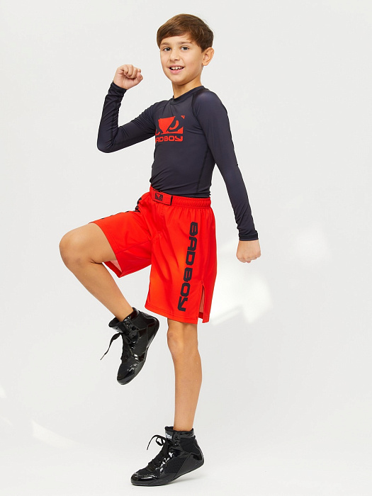 Детские Шорты для MMA Bad Boy Pro Series 2.0 красный/черный 