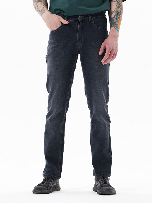  Джинсы прямые PUNCHER 2007 серый