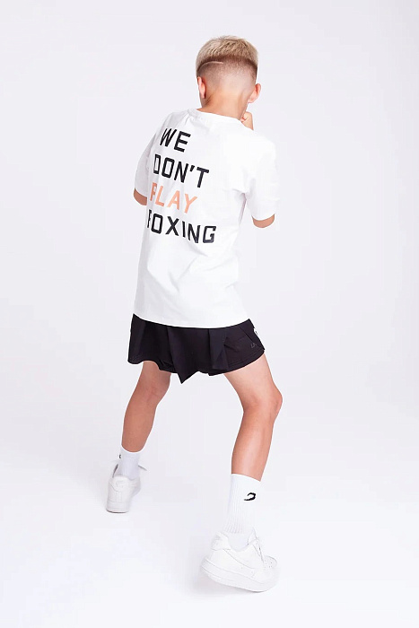 Футболка Kids We Don't Play Boxing Белый
