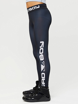 Детские Компрессионные штаны Bad Boy Origin New Kids черный/белый