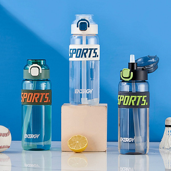 Бутылка для воды SPORTS, 850 мл, черный