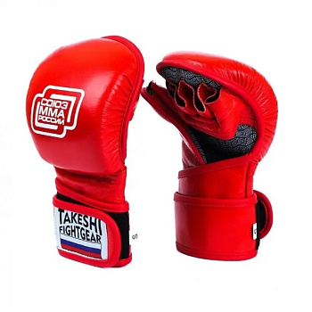 Перчатки Союз ММА TFG Red