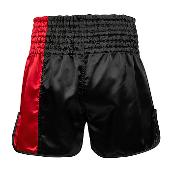 BS-10694RU шорты для кикбоксинга RING чёрно-красные